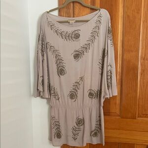 Boyod Embellished Feather Design Top